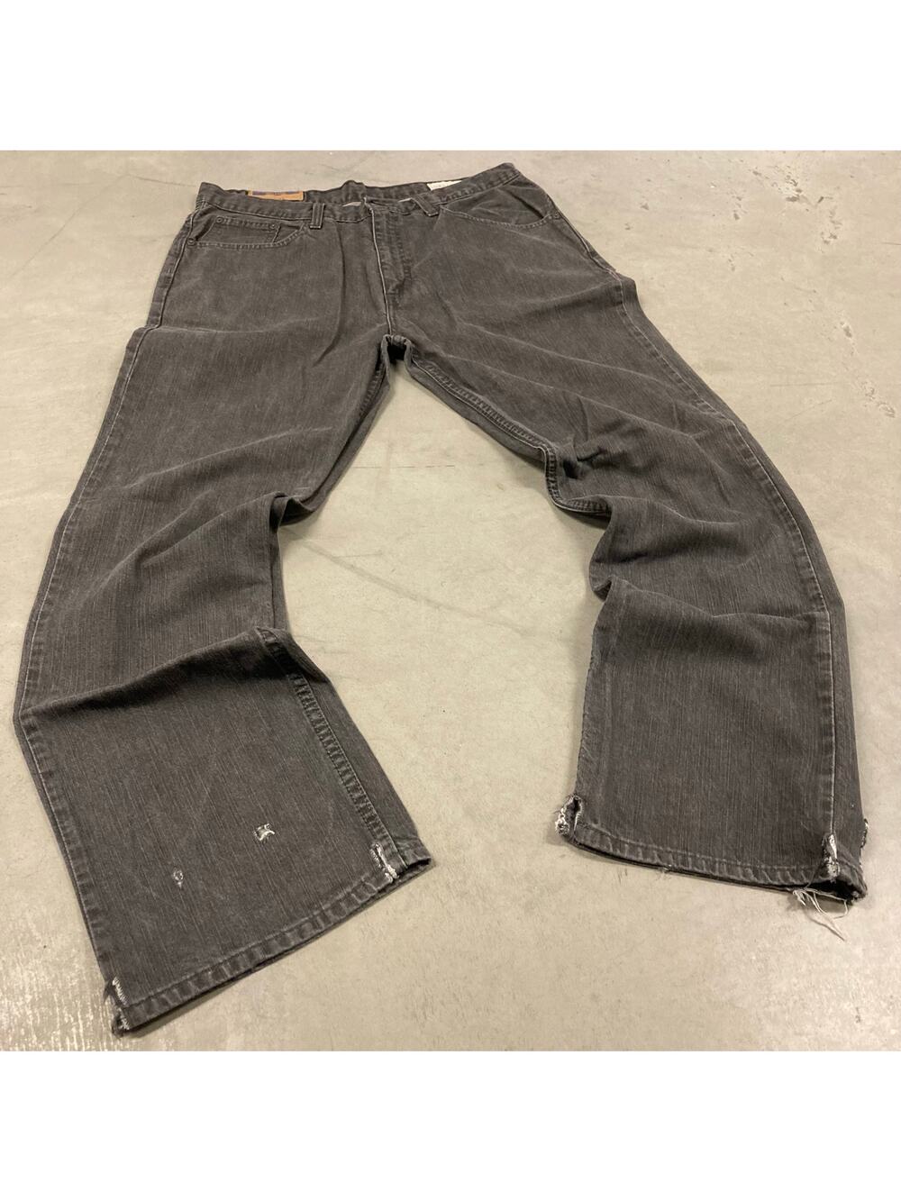 Y2k merona black baggy jeans 36x32